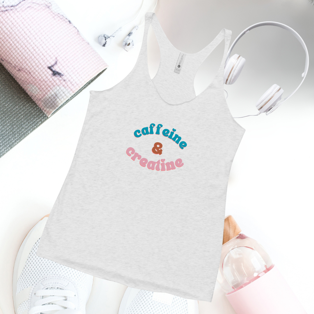 Caffeine & Creatine - Women's Racerback Tank