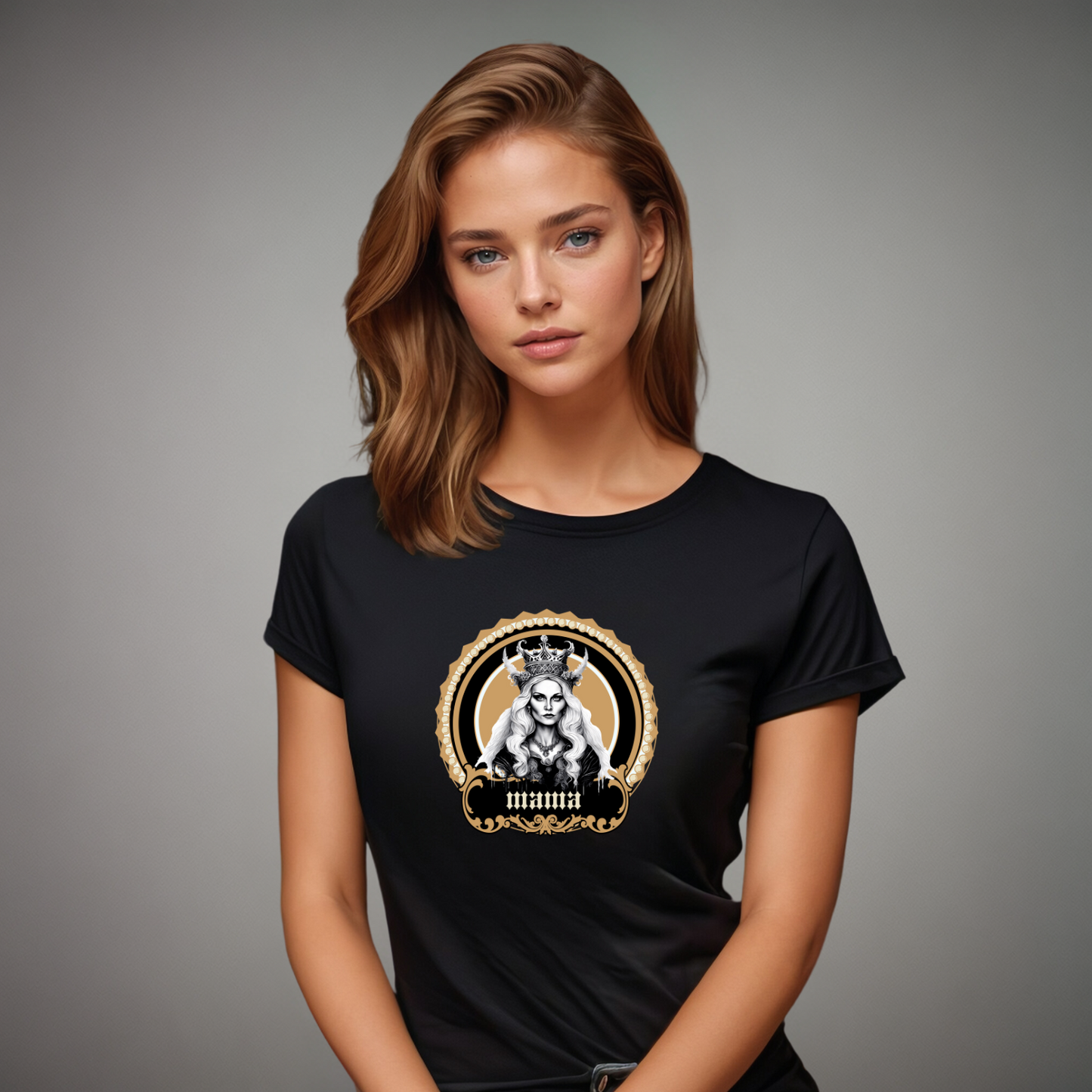 MAMA - Blonde Queen, Women's Relaxed T-Shirt