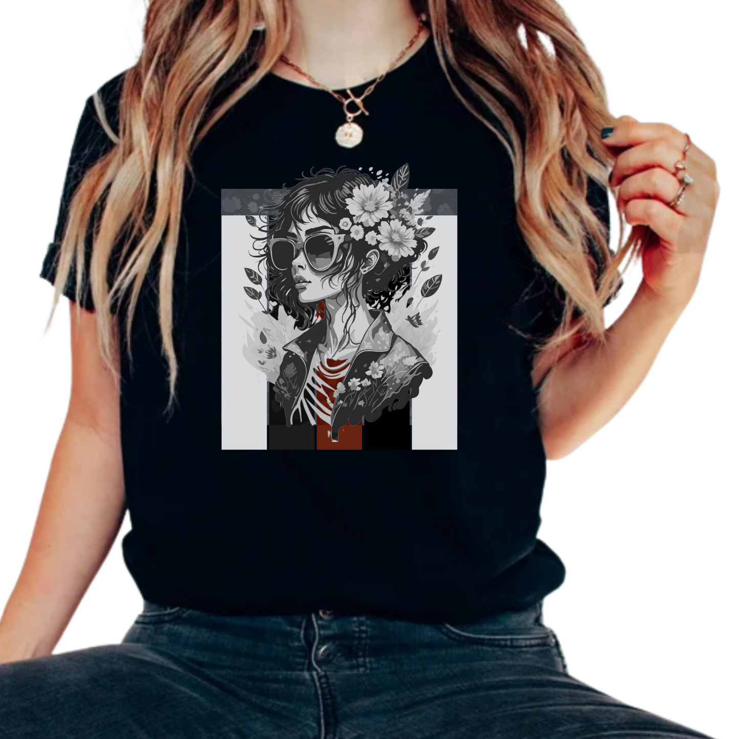 "Reset" - Japanese style art Women's Relaxed T-Shirt