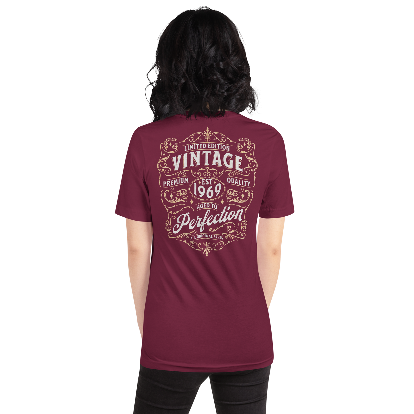 Limited Edition Vintage Premium Quality Est. 1969 Aged to Perfection All Original Parts T-Shirt
