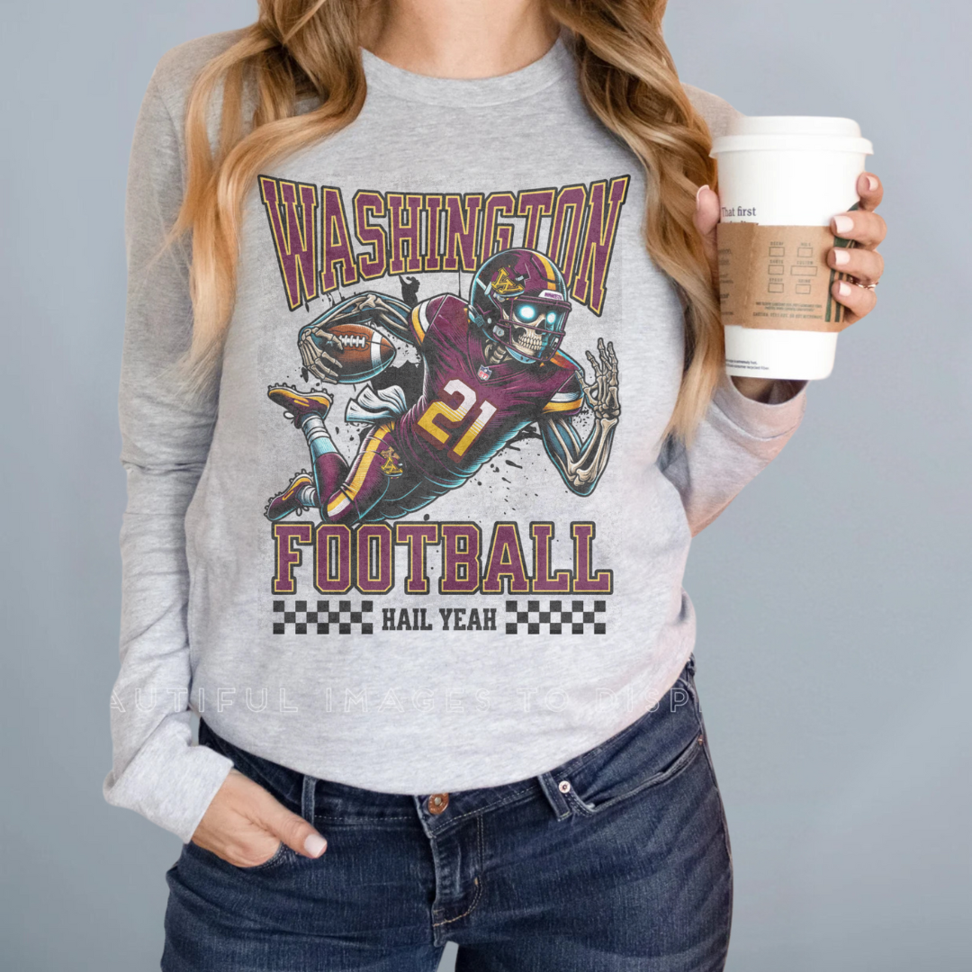 Washington Football Unisex Long Sleeve Tee