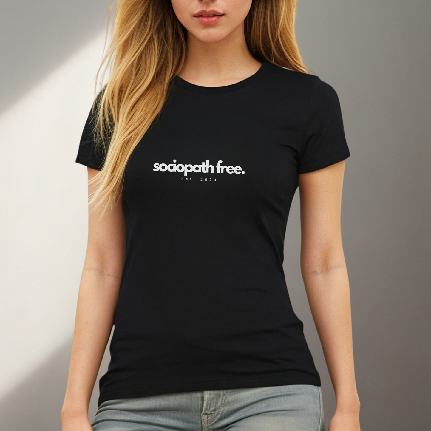 Sociopath Free, Est. 2024 - Women's Relaxed T-Shirt