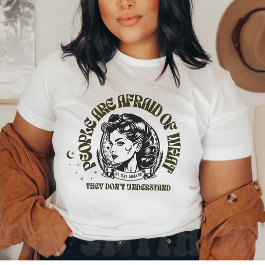 People Are Afraid of What They Don't Understand - Women's Relaxed T-Shirt