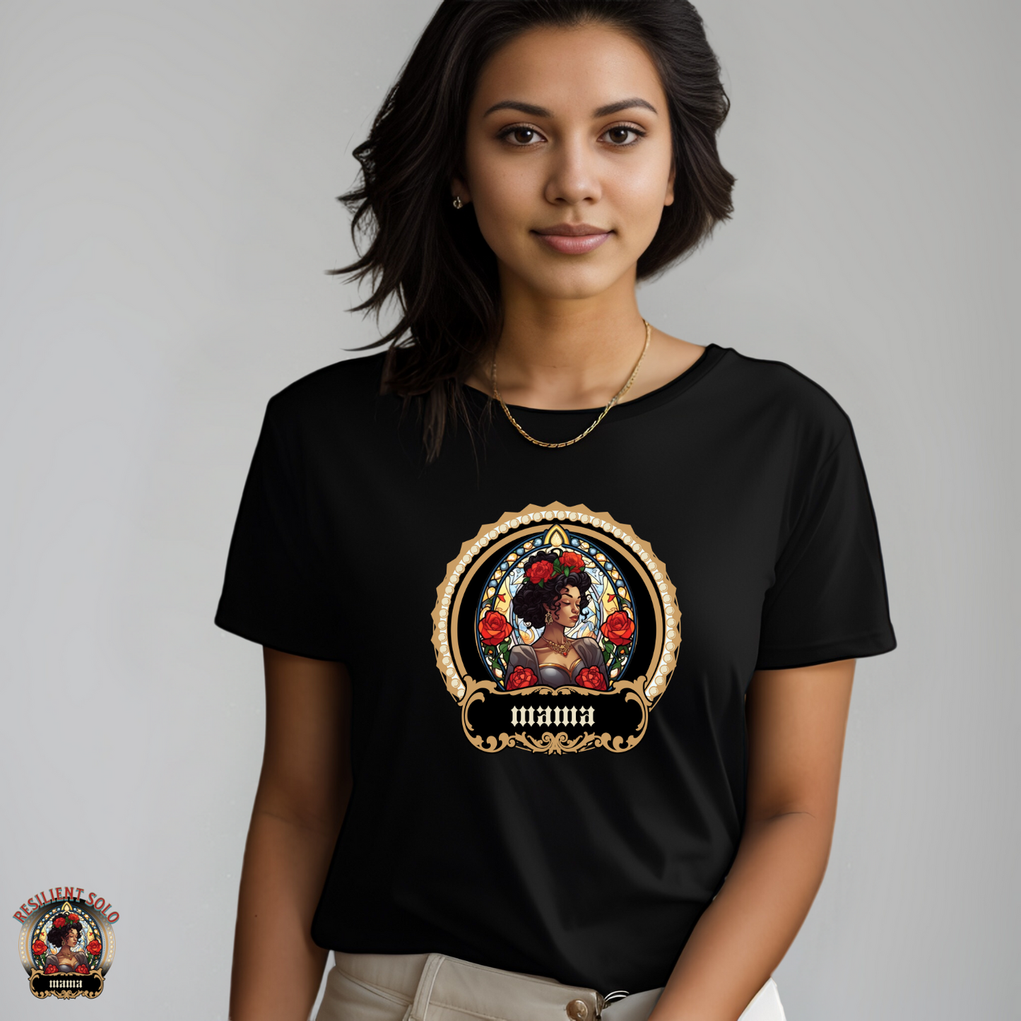 MAMA - Latin Queen, Women's Relaxed T-Shirt