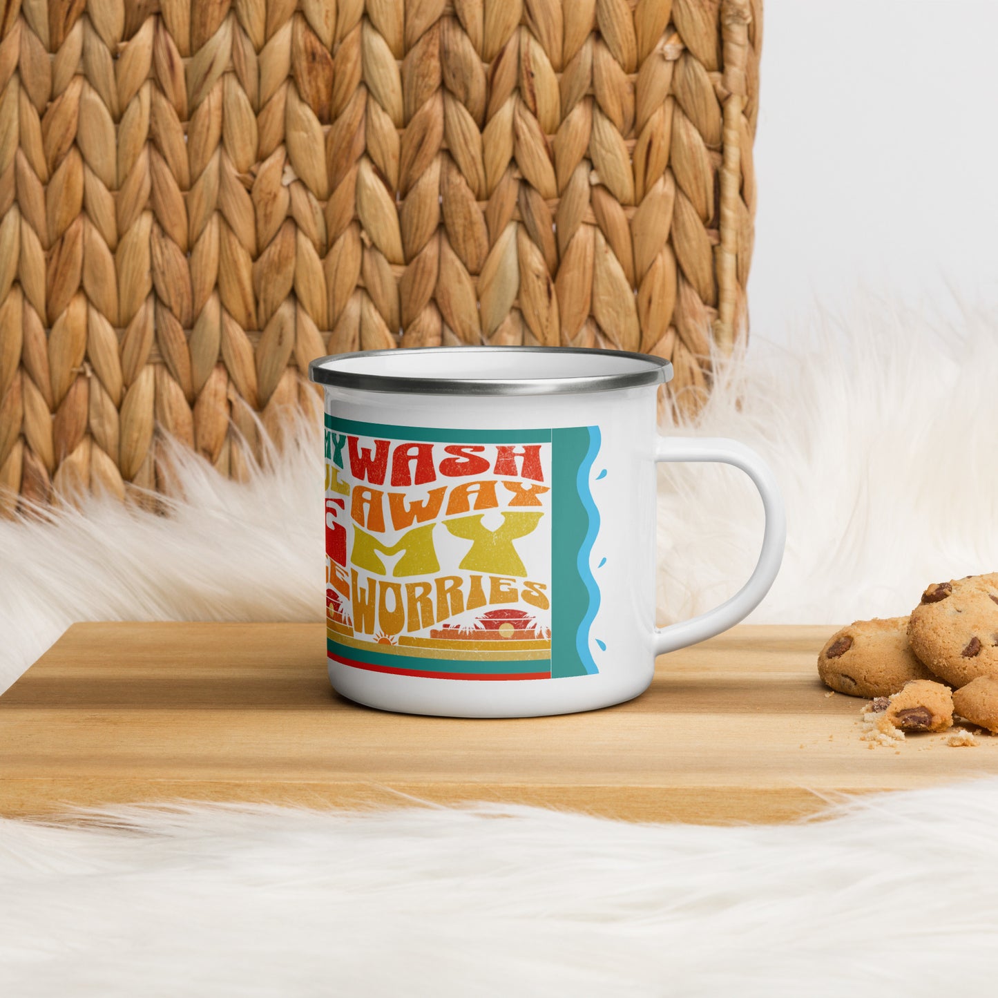 Take me to the Ocean Enamel Mug