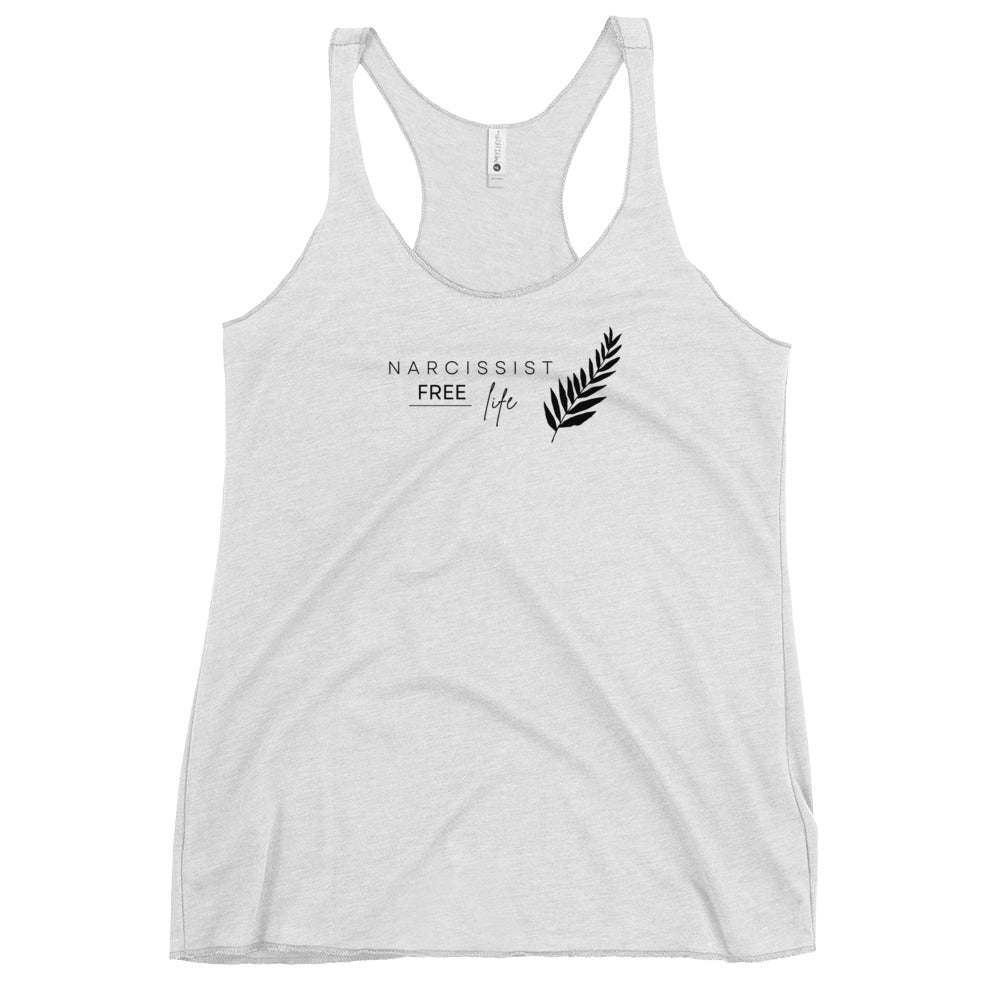 Narcissist Free Life - Women's Racerback Tank