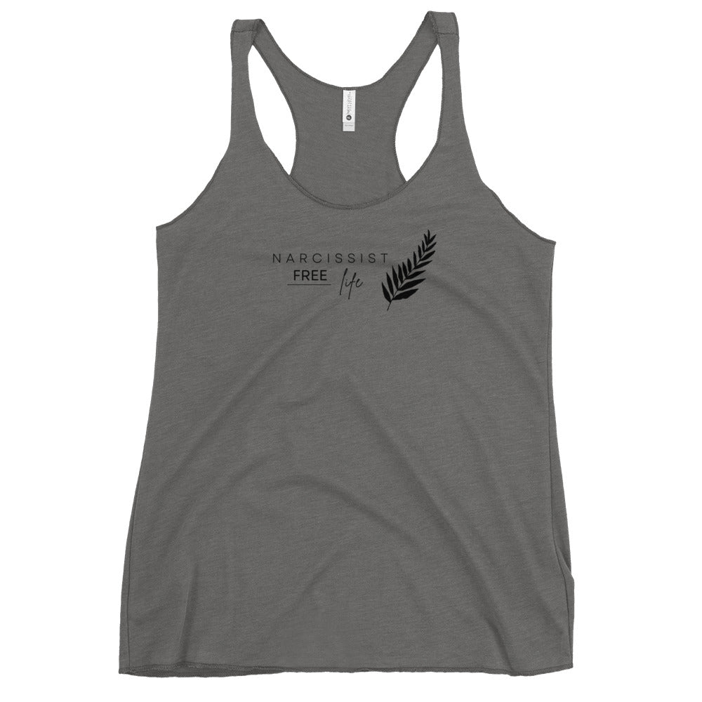 Narcissist Free Life - Women's Racerback Tank