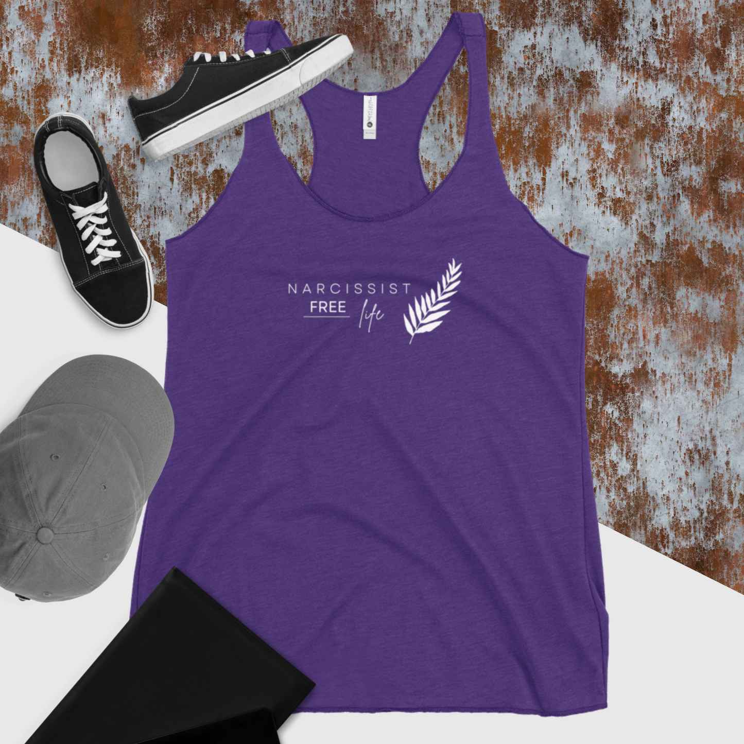 Narcissist Free Life - Women's Racerback Tank