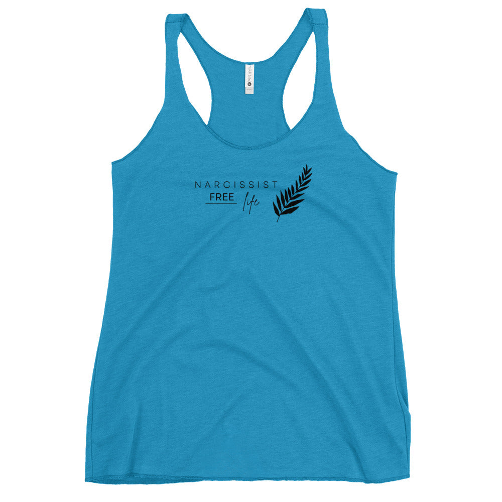 Narcissist Free Life - Women's Racerback Tank