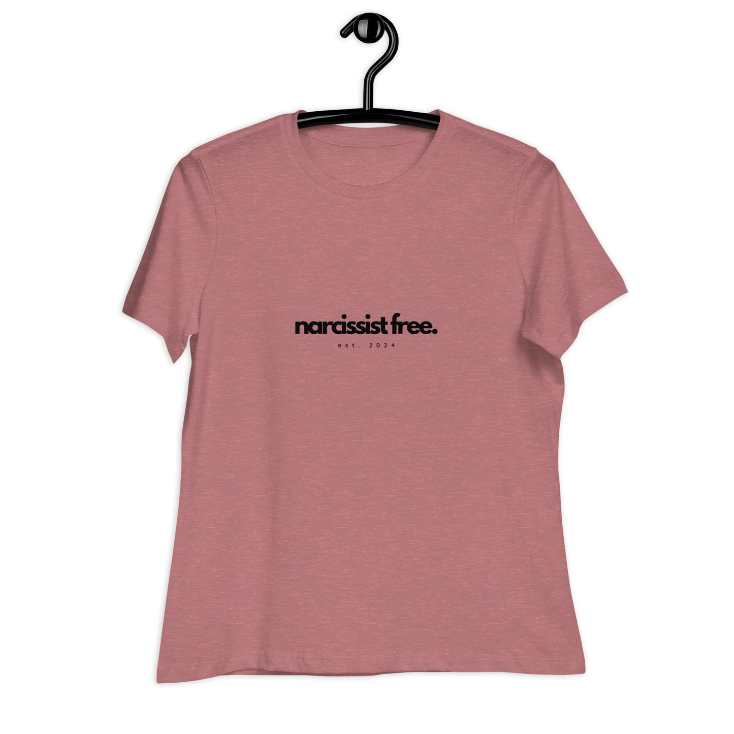 Narcissist Free, Est. 2024 Women's Relaxed T-Shirt