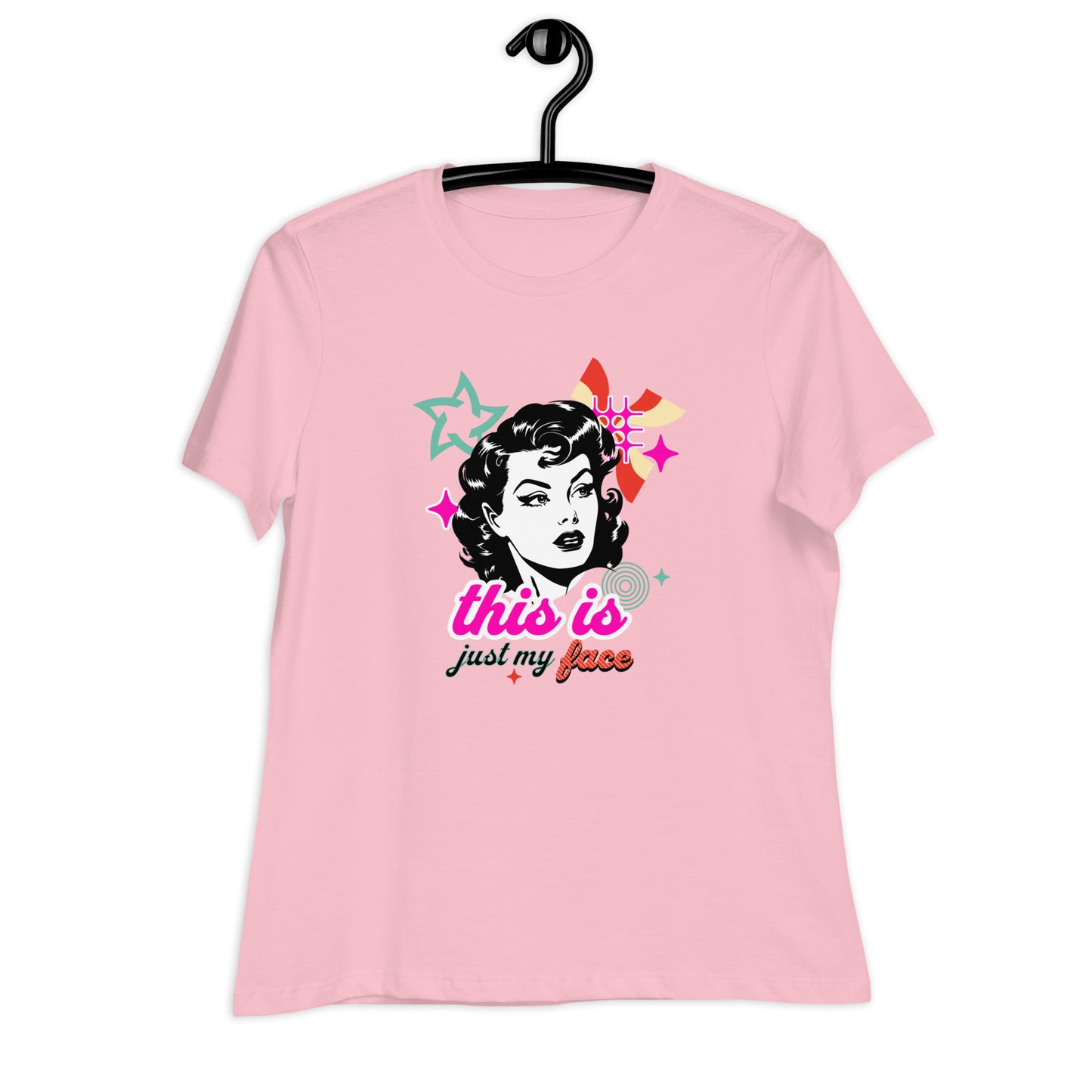 This is Just My Face - Women's Relaxed T-Shirt
